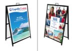 Sandwich Board w/ Graphics for both sides