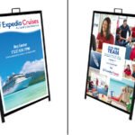 Sandwich Board w/ Graphics for both sides