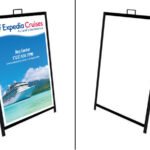 Sandwich Board w/ Graphic/Poster Ready