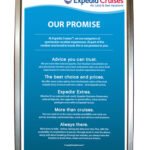 LED Light box with Brand Promise poster